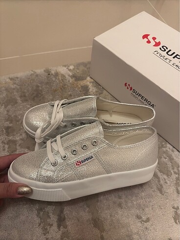 Superga Gümüş Ayakkabı