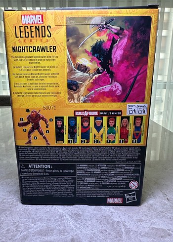 MARVEL LEGENDS X MEN NIGHTCRAWLER HASBRO