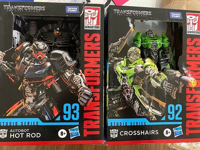 TRANSFORMERS HOT ROD VE CROSSHAIRS