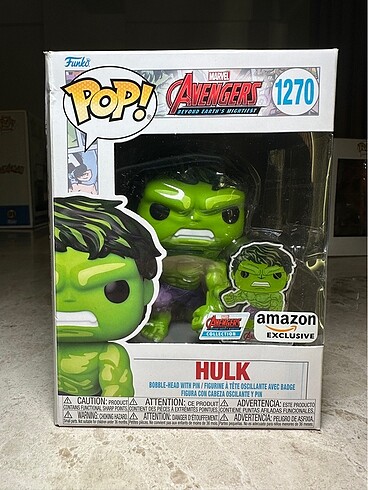 FUNKO POP HULK AMAZON EXCLUSIVE MARVEL