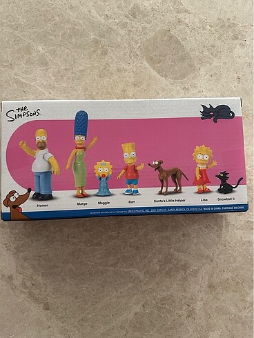 JAKKS PACIFIC THE SIMPSONS SET