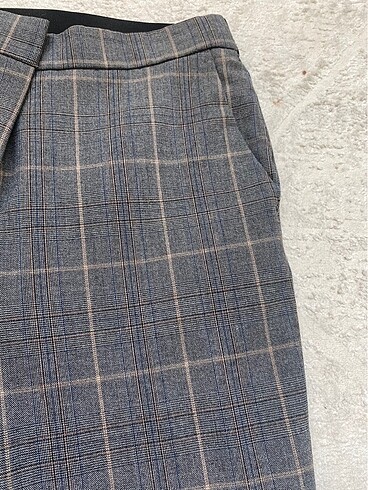 Zara Zara pantolon ekose desenli