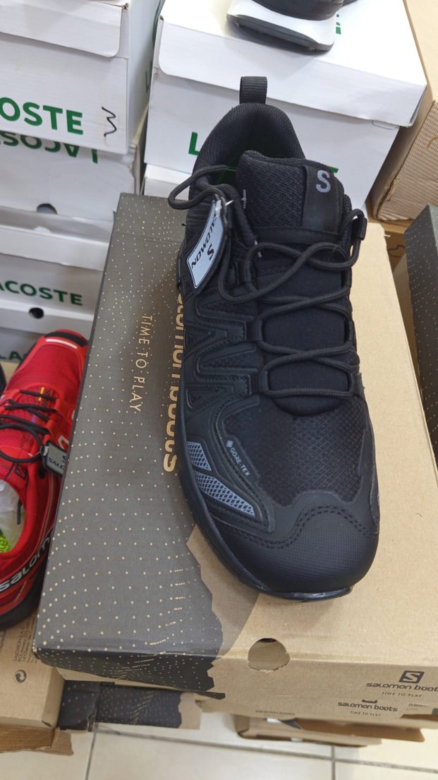 Salomon Siyah Outdoor Spor Ayakkabı - Görsel 4