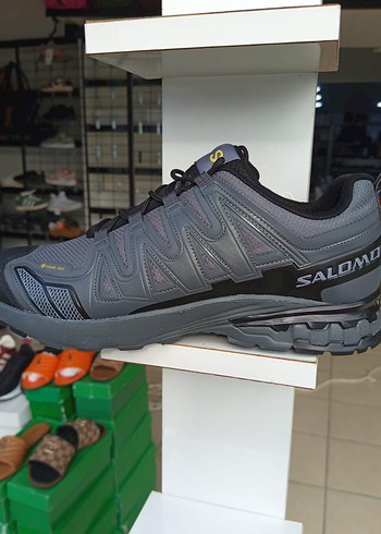 Gri Erkek Spor Outdoor Ayakkabı Velcro - Görsel 2