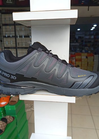 Gri Erkek Spor Outdoor Ayakkabı Velcro - Görsel 3