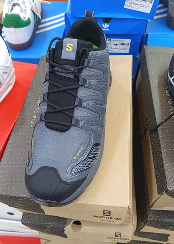 Gri Erkek Spor Outdoor Ayakkabı Velcro - Görsel 4