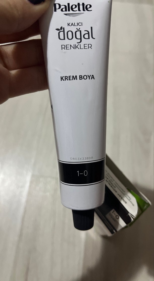 Palette Kalıcı Doğal Siyah Saç Boyası 1-0 - Görsel 3