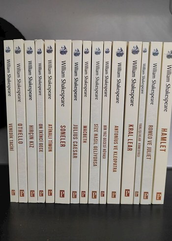  William Shakespeare kitap seti