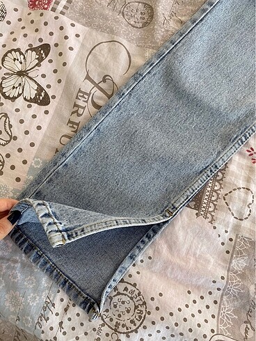 34 Beden mavi Renk TrendyolMilla Bootcut Jean