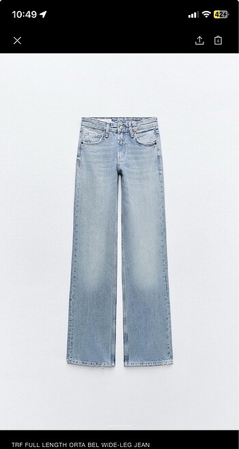 Zara Wide Leg Jean