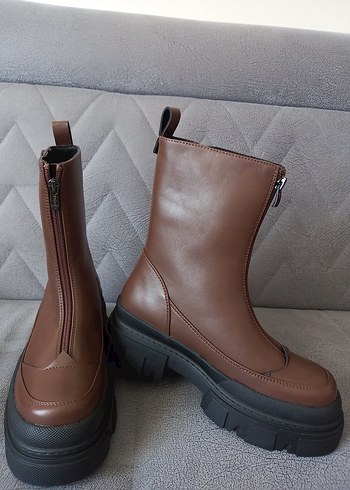 U.S Polo Assn. kahve yüksek tabanlı bot