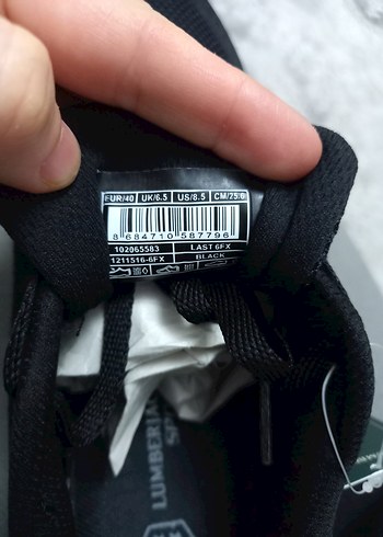 Siyah Gri Platform Topuklu Bağcıklı Spor Ayakkabı - Görsel 5