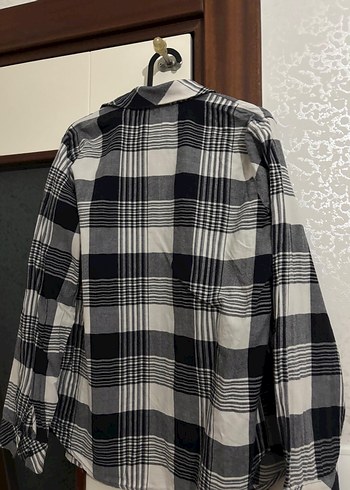 Ekose Desenli Kadın Gömlek - Görsel 3