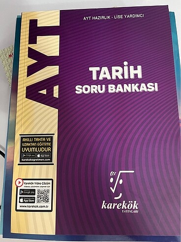 Karekök yayınları ayt tarih soru bankası