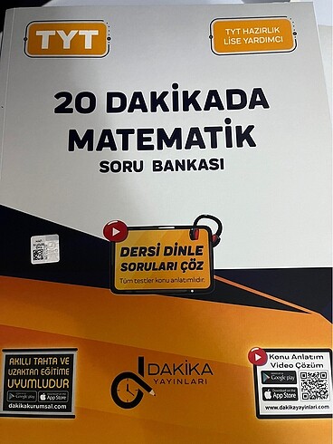 Dakika yayınları tyt soru bankası