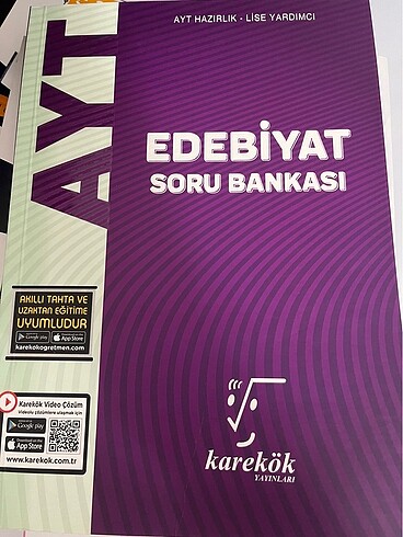 Karekök yayınları Edebiyat soru bankası