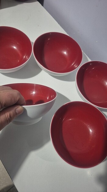 Beden kırmızı Renk Tupperware 275 ml adet ml