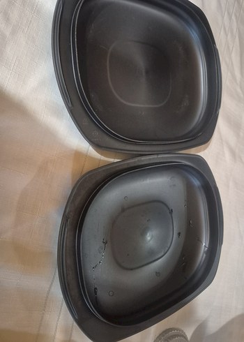 Tupperware Tupperware Siyah Plastik Saklama Kapları kapak ulta pro