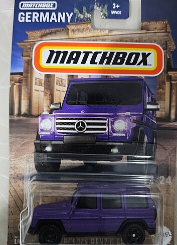  Matcbox uzun kartonet alman serisi g wagon 