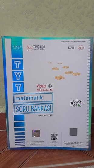 Üç dört beş yayınları TYT matematik soru bankası