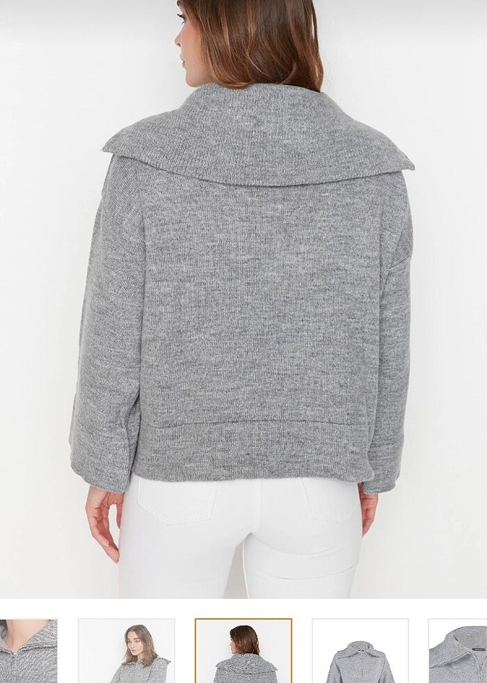 Gri kazak - Görsel 3