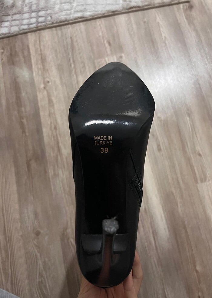 Yemi topuklu çizme - Görsel 4