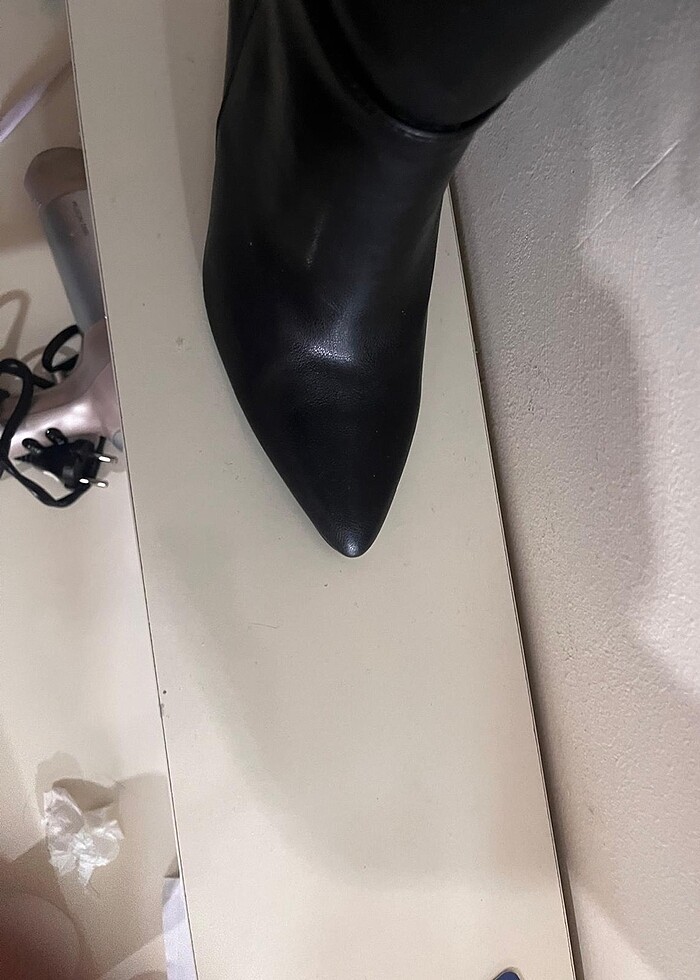 Yemi topuklu çizme - Görsel 3