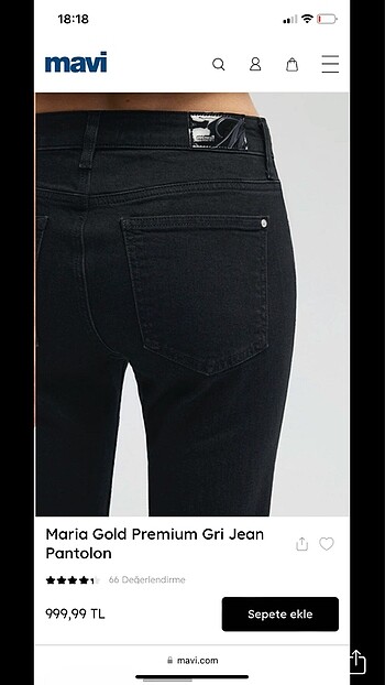 Mavi marka jean - Görsel 4