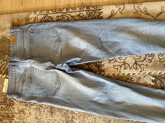 s Beden Bershka açık renk jean