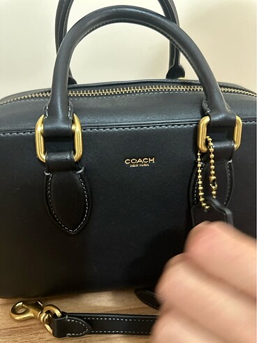 Beden siyah Renk Coach siyah çanta