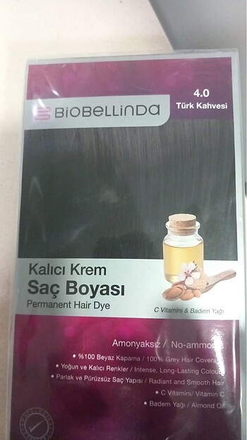 YENİ - BİOBELLİNDA TÜRK KAHVESİ RENK SAÇ BOYASI - Görsel 2