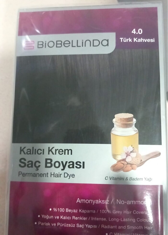 YENİ - BİOBELLİNDA TÜRK KAHVESİ RENK SAÇ BOYASI - Görsel 2