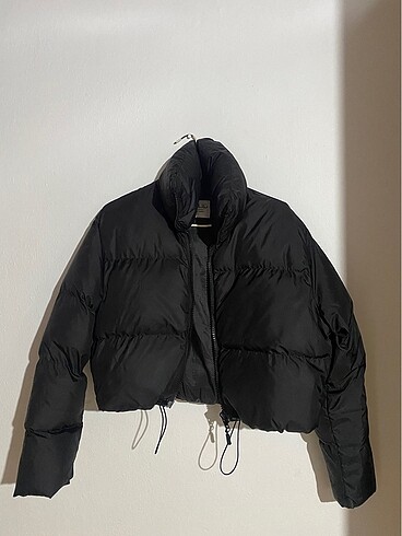 l Beden Crop şişme mont
