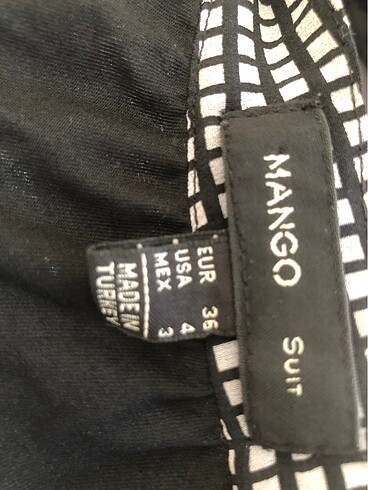 s Beden Mango piliseli etek