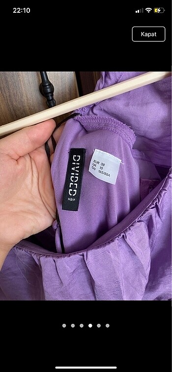 m Beden mor Renk H&M elbise bordo m beden sırtı pencere detaylı