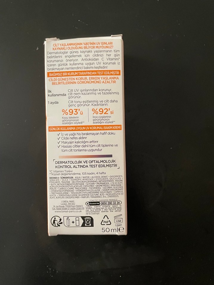 L'Oréal Revitalift Clinical SPF 50+ Güneş Kremi - Görsel 2