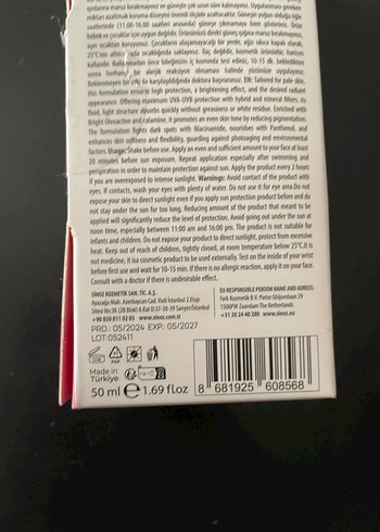 Sinoz güneş kremi - Görsel 4