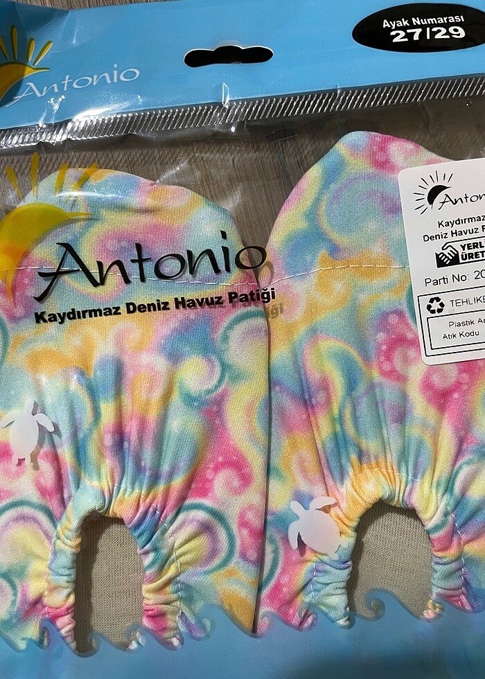 Deniz havuz kaydırmaz patik - Görsel 3