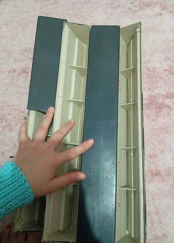 Beyaz ve Gri Okey Oyunu takımı - Görsel 2