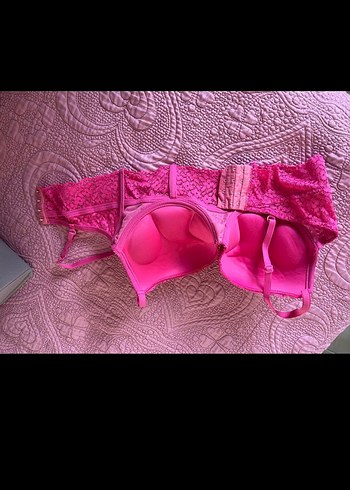 Pembe Dantel Midi Sütyen LCW dream - Görsel 2