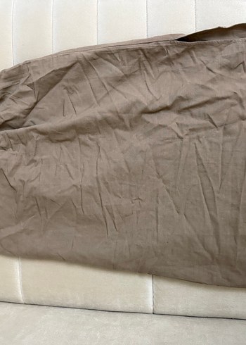 Kemerli Bej Uzun Keten Etek - Görsel 4