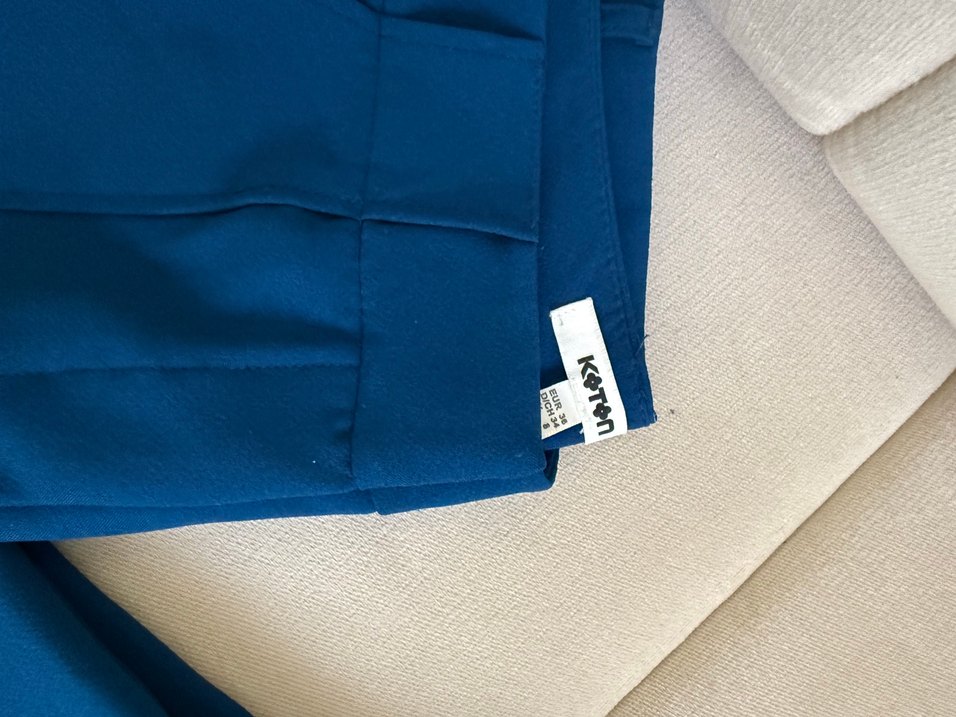 Koyu Mavi Kadın Kumaş Pantolon - Görsel 2