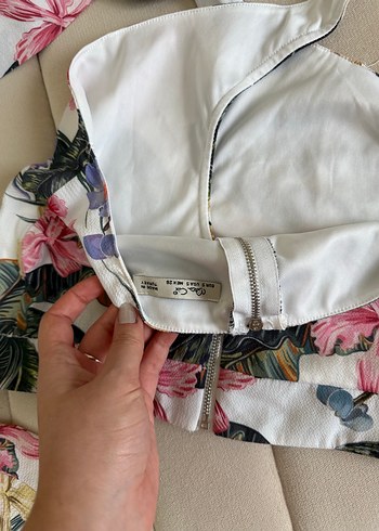 Çiçek Desenli Bohem Uzun Kadın Pantolon ve üst - Görsel 9