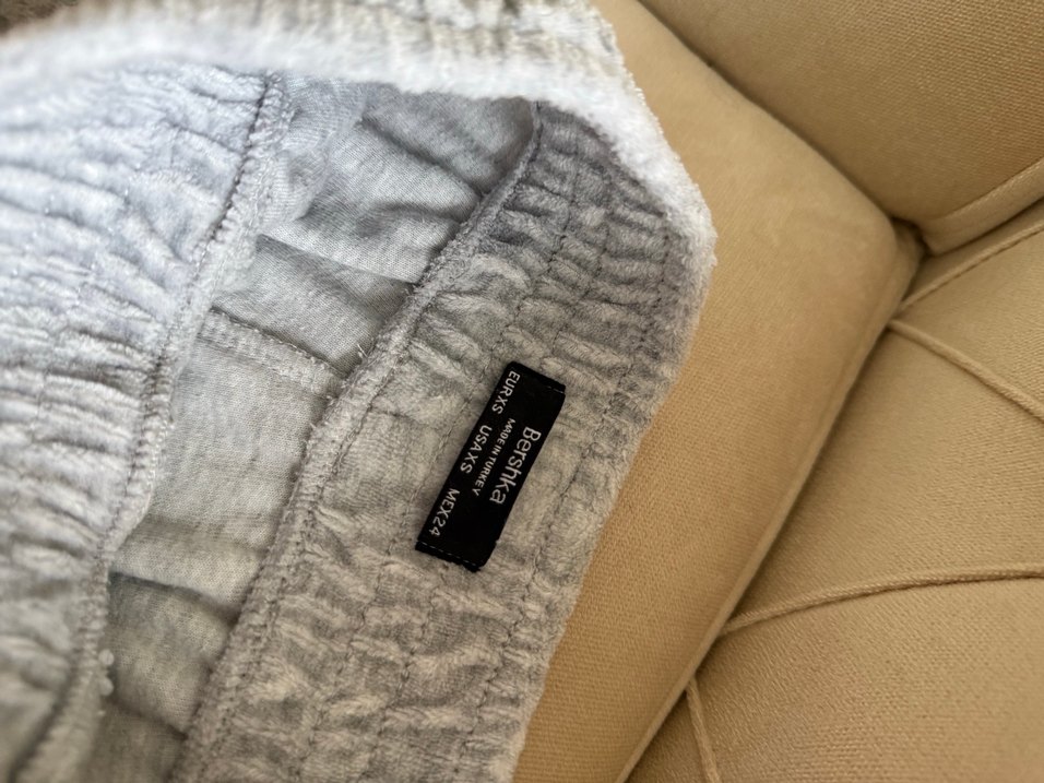 Gri Rahat Kesim Fermuarlı Kadın Eşofman Altı - Görsel 3