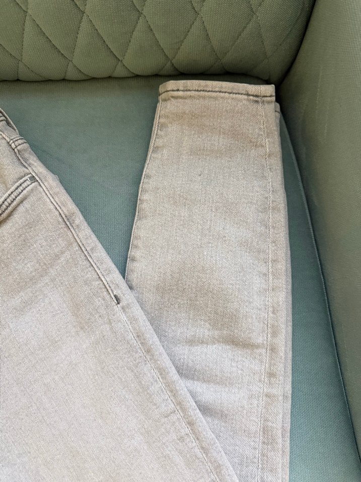 Gri Boy Kadın Denim Pantolon - Görsel 3