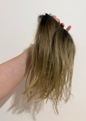 8 parça gerçek saç - Görsel 7