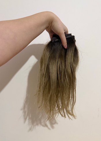 8 parça gerçek saç - Görsel 8