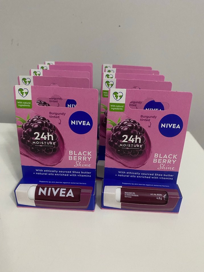 NIVEA böğürtlen Parlaklık Dudak Balmı - Görsel 2
