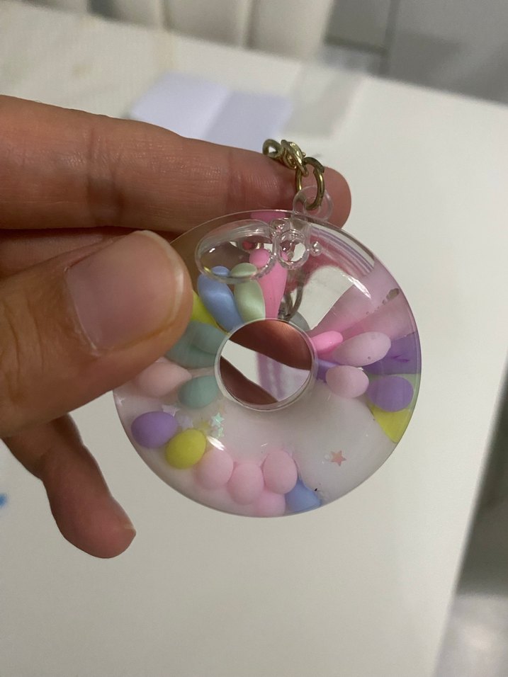 Renkli sulu Anahtarlık - Görsel 3