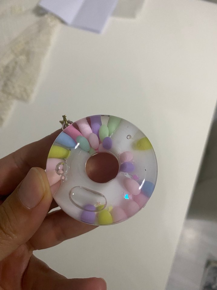 Renkli sulu Anahtarlık - Görsel 2